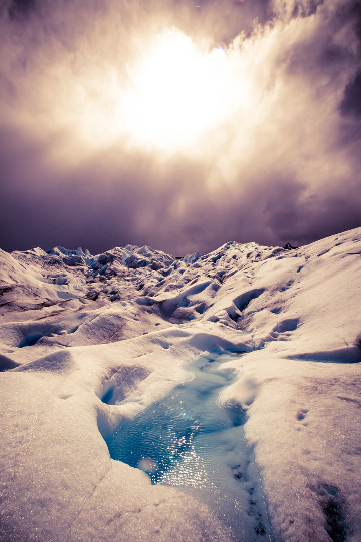 Gletscher in Patagonien