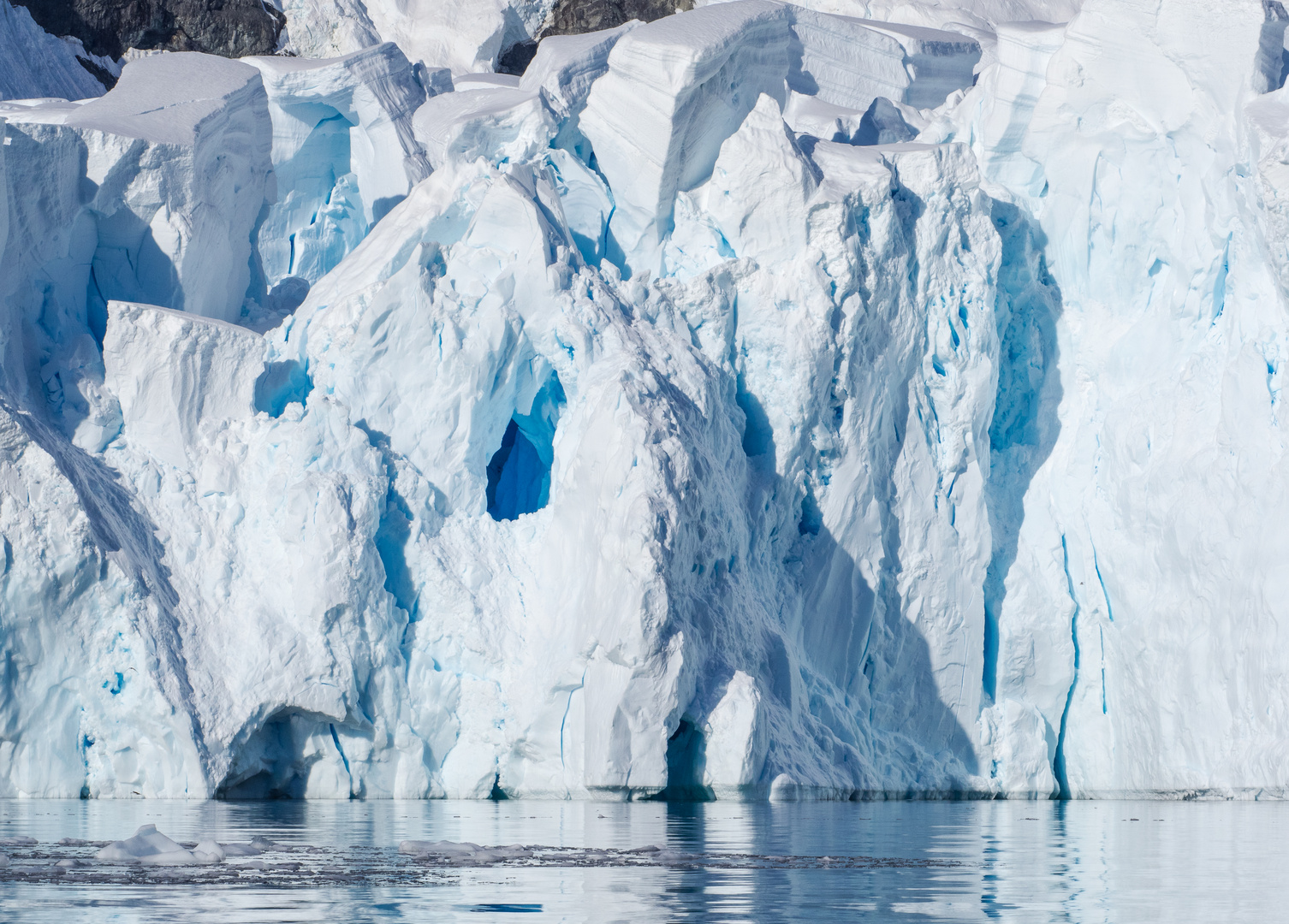 Gletscher in Portal Bay