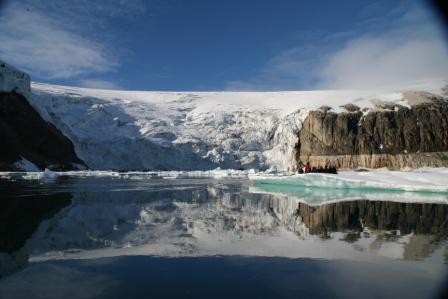 Gletscher in Spitzbergen