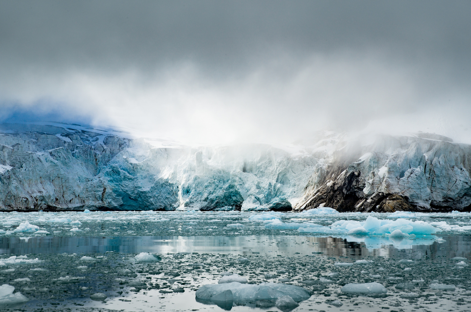 Gletscher in Spitzbergen