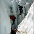 Gletscher-Kraxeln in Neuseeland