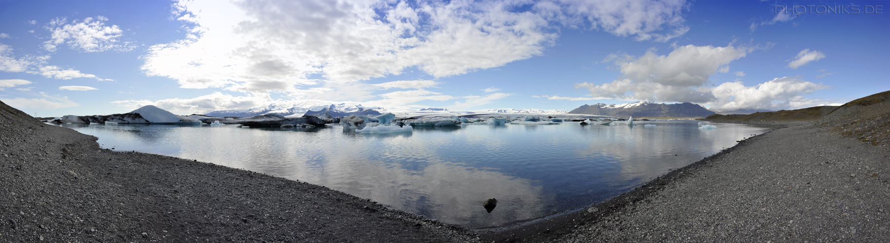 Gletscher-Lagune Jökulsárlón, Island (2)