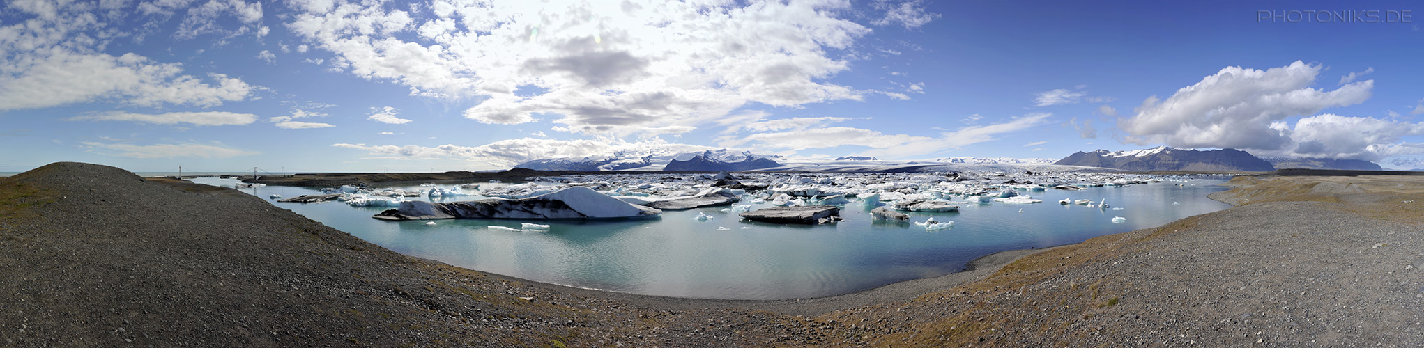 Gletscher-Lagune Jökulsárlón, Island