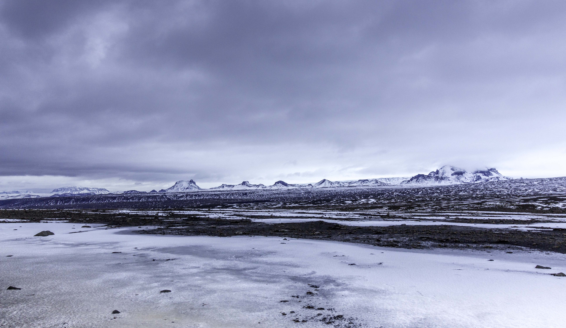 Gletscher Longjökull ('langer Gletscher')