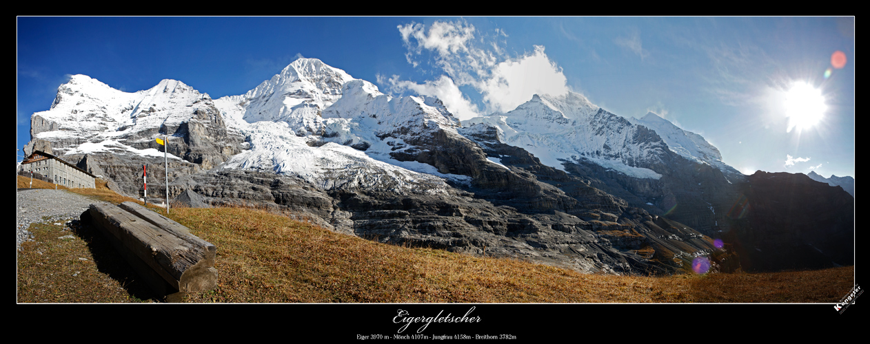Gletscher-Panorama