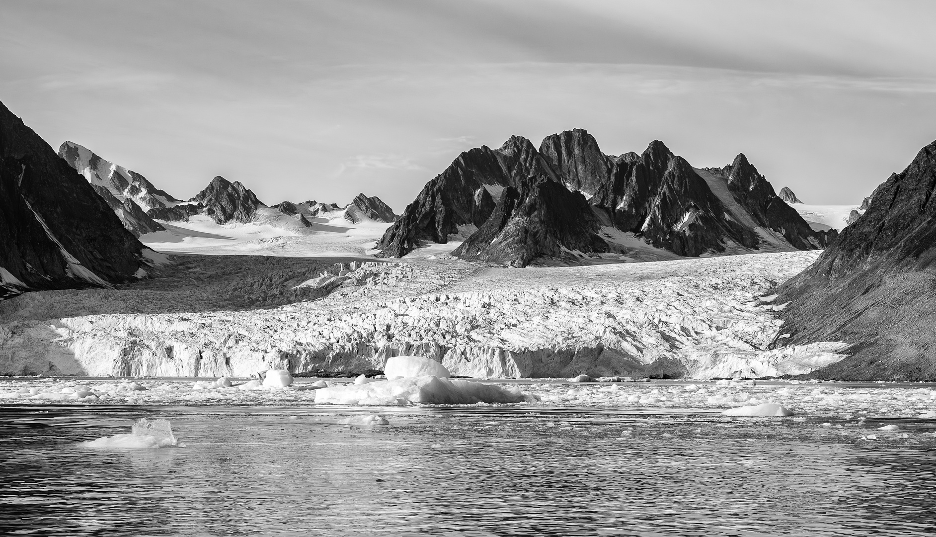 Gletscher Panorama Svalbard/Spitzbergen