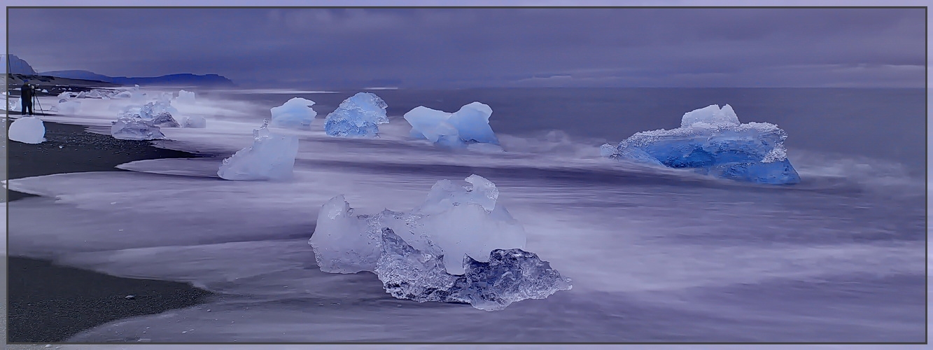 Gletscher-Reste