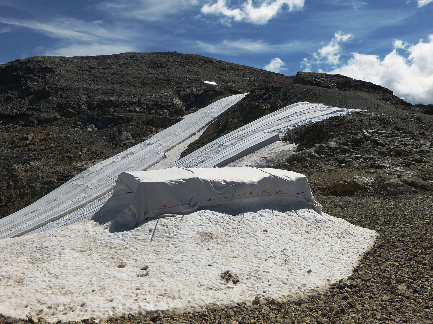 Gletscher Schutzplanen 1