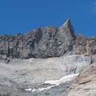 Gletscher Schwund unter dem Ringelspitz