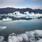 Gletscher See Island