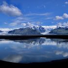 Gletscher Skaftárjökull and Skeiðarárjökull (Island)