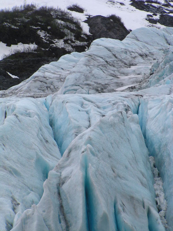 Gletscher so Blau