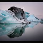 Gletscher Spiegelung