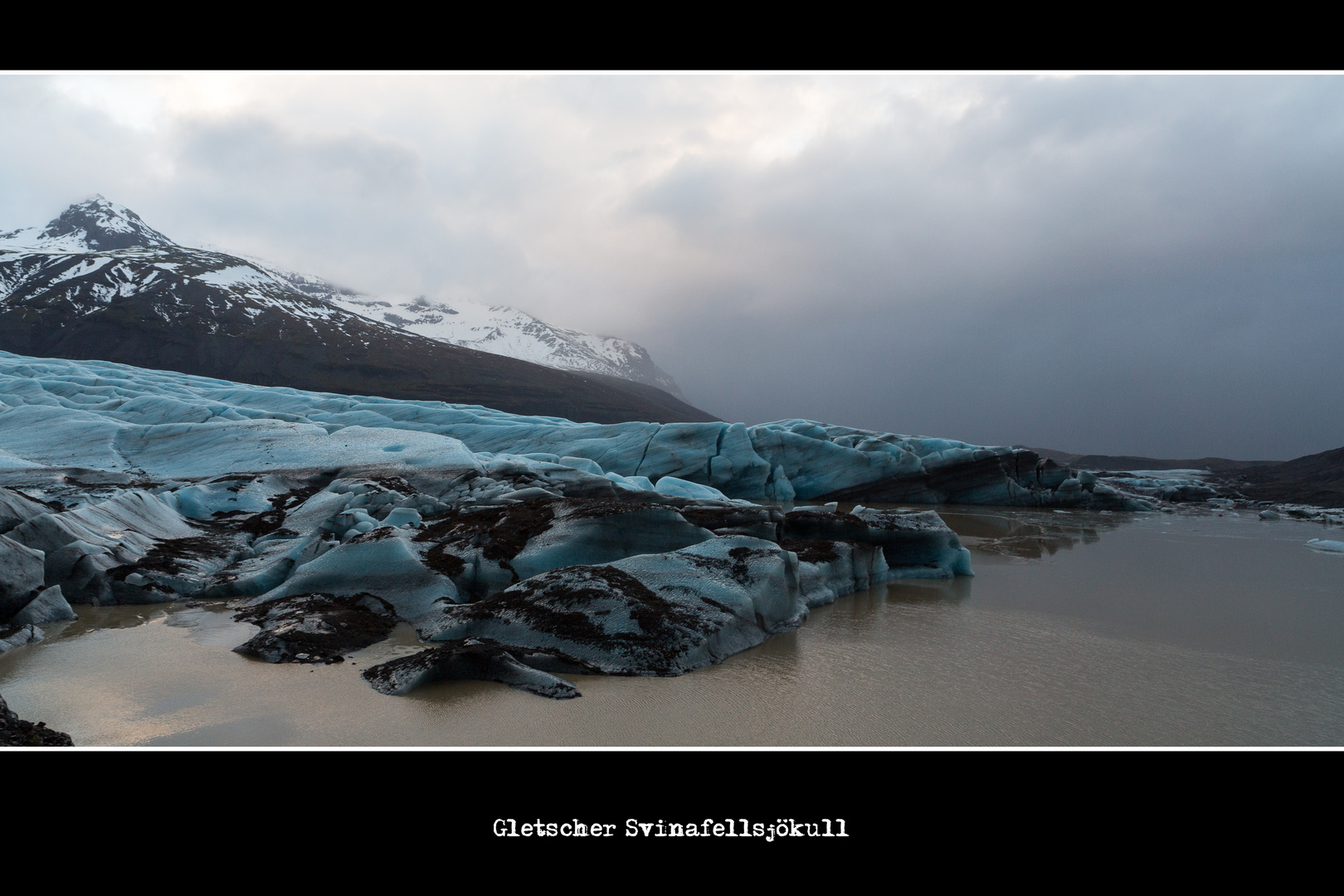 Gletscher Svinafellsjökull 2