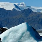 Gletscher und Eisberg (Island)