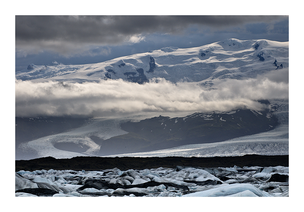 Gletscher und Eisberge