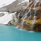 Gletscher-Wasserfall