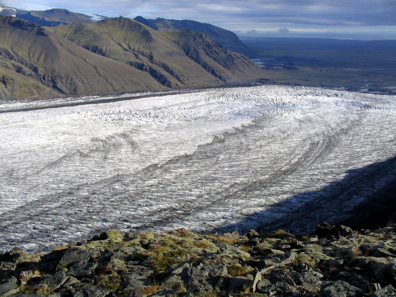 Gletscherausläufer im NP Skaftafell