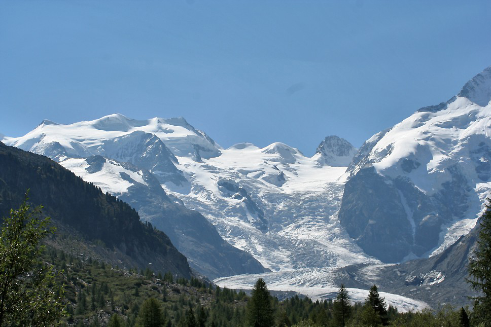 Gletscher/Berg Morteratsch