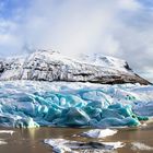 Gletscherblick Svínafellsjökull 