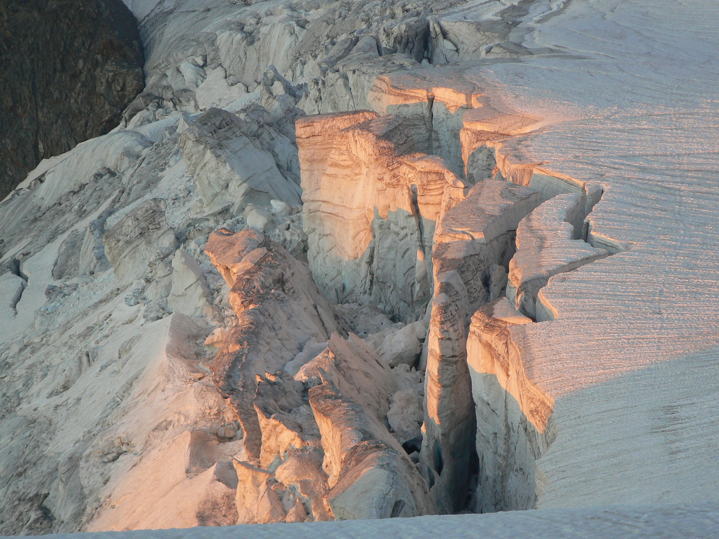 Gletscherbruch am Vorderen Tierberg (2008)