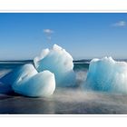 Gletschereis am Schwarzen Strand