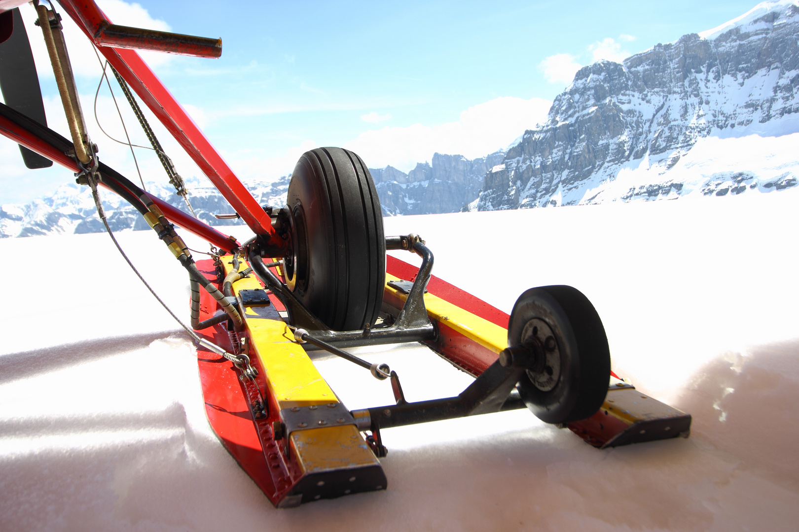 Gletscherflug mit de Maule -  Hüfi Gletscher 25 5 2018