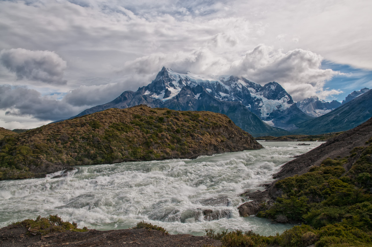 Gletscherfluss Rio Paine - Patagonien