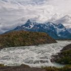 Gletscherfluss Rio Paine - Patagonien