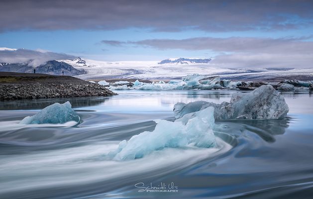 Gletscherflusslagune