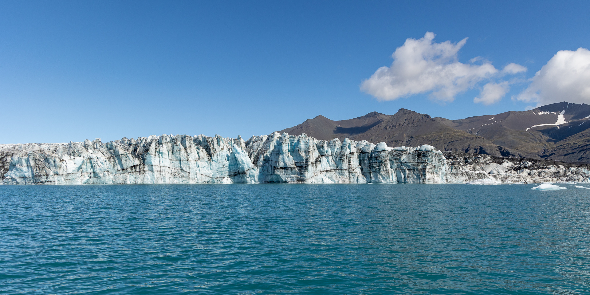 Gletscherfront im Jökulsárlón 