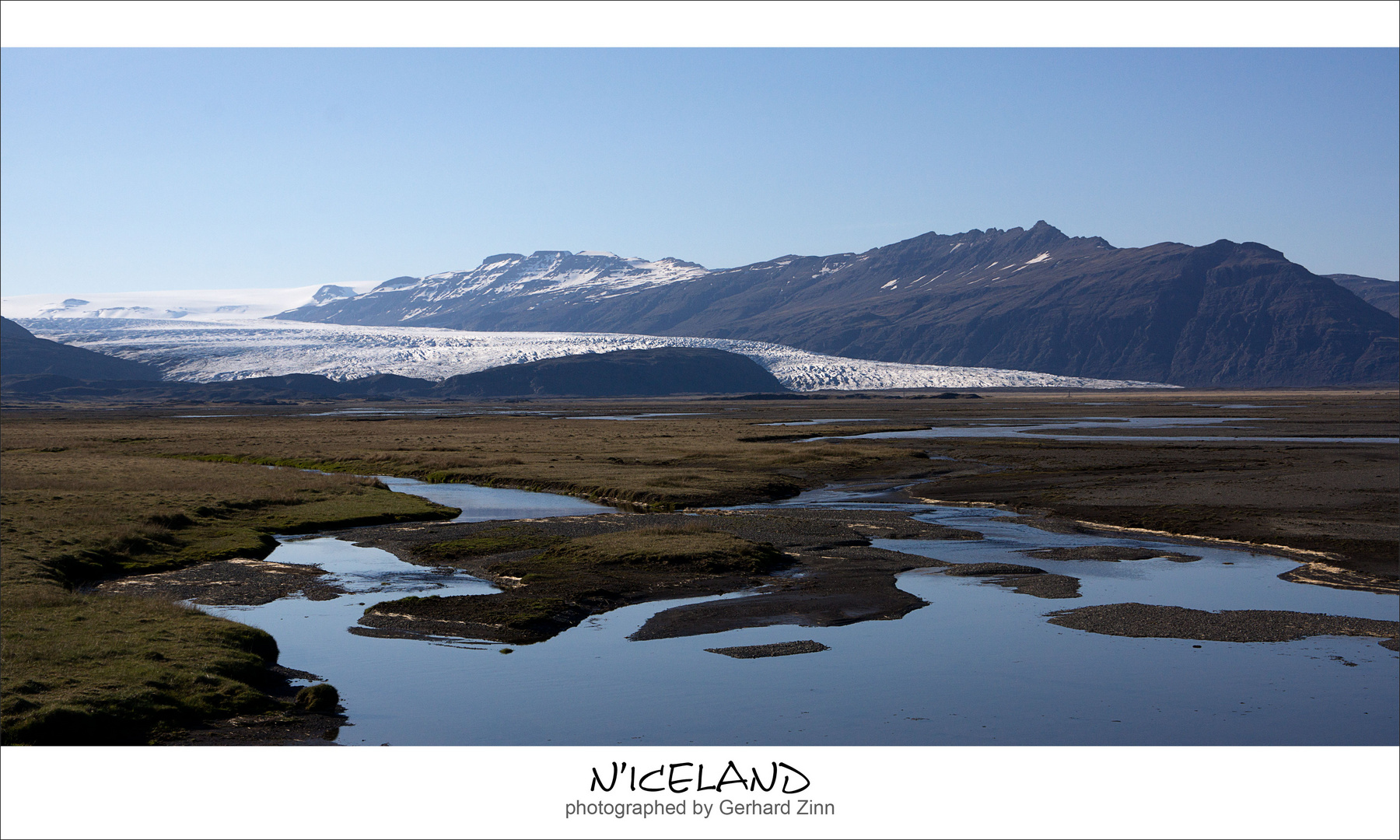 Gletschergebiet Breidamerkurjökull