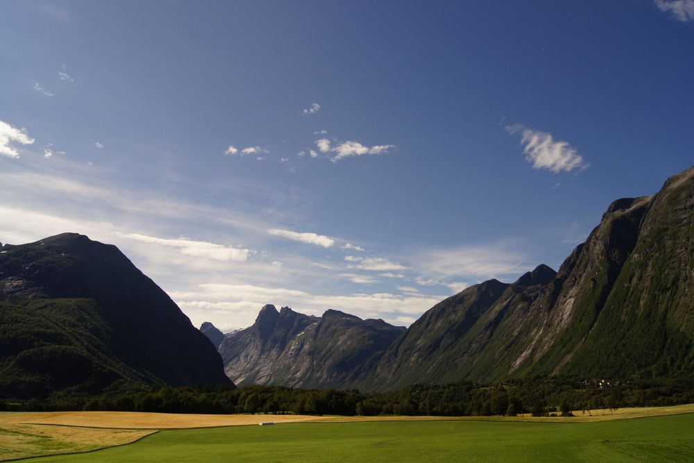 gletschergeformtes Norwegen