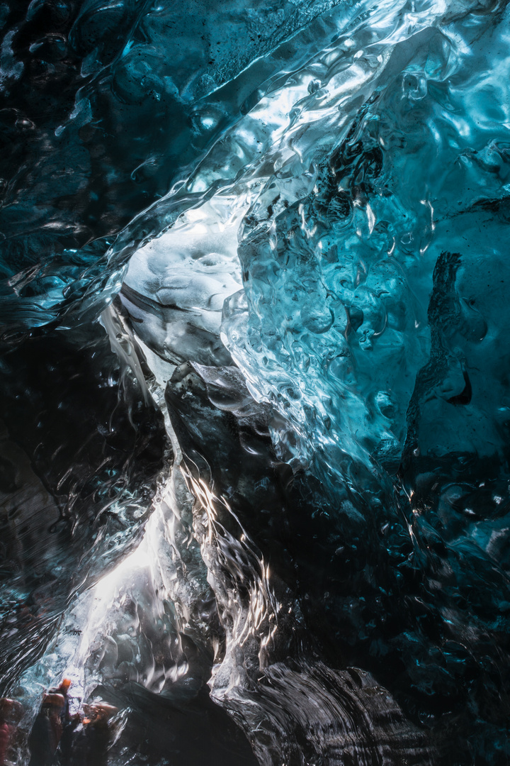 Gletscherhöhle im Vatnajökull.