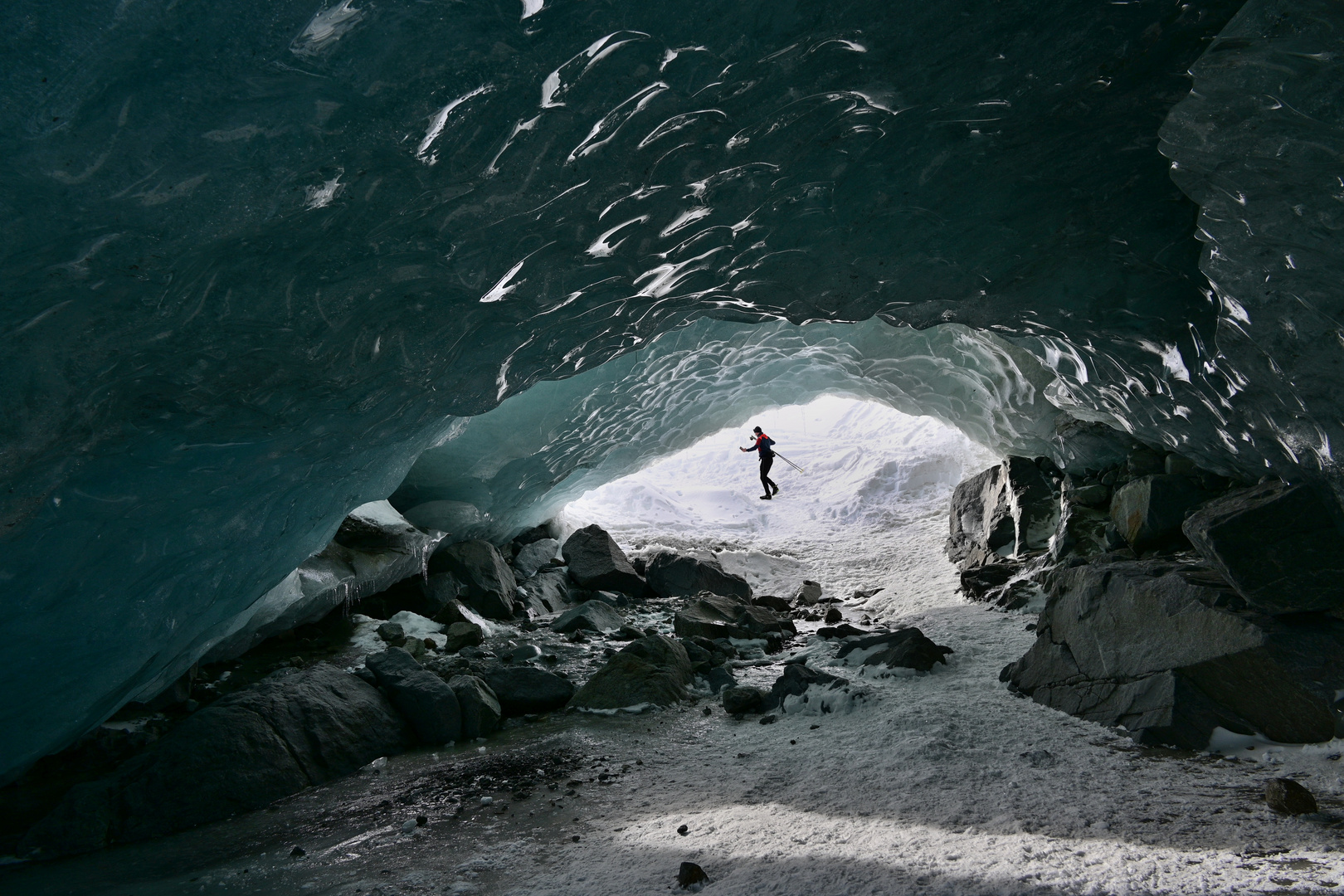 Gletscherhöhle Morteratsch 1