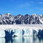 Gletscherkante am Ende des Lilliehoekfjords