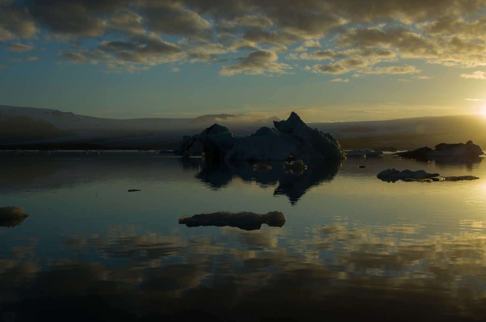 Gletscherlagune bei Jökulsárlón