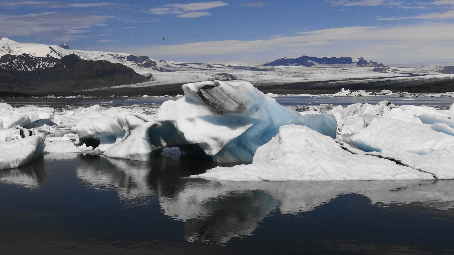 Gletscherlagune des Vatnajökull