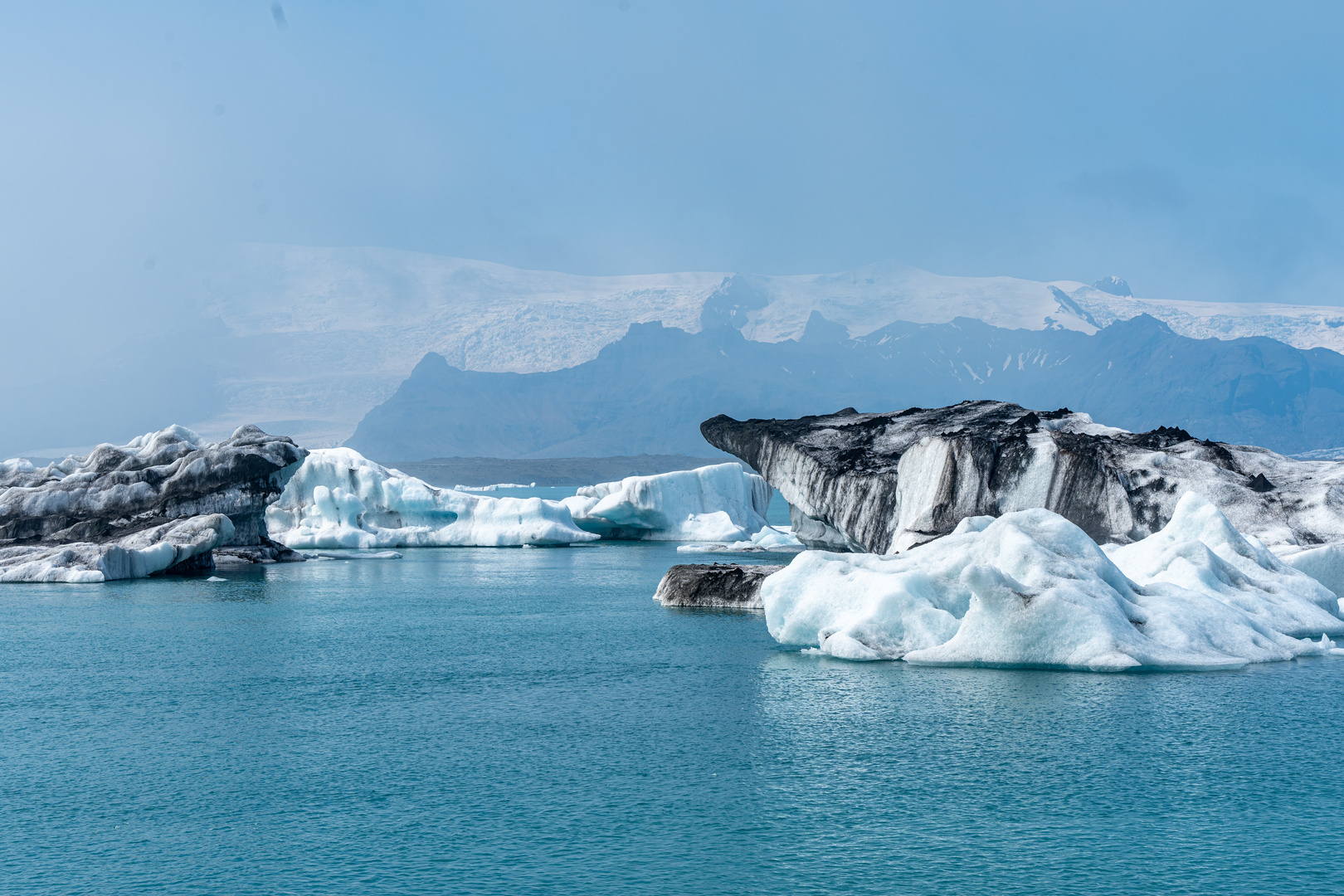 Gletscherlagune in Island