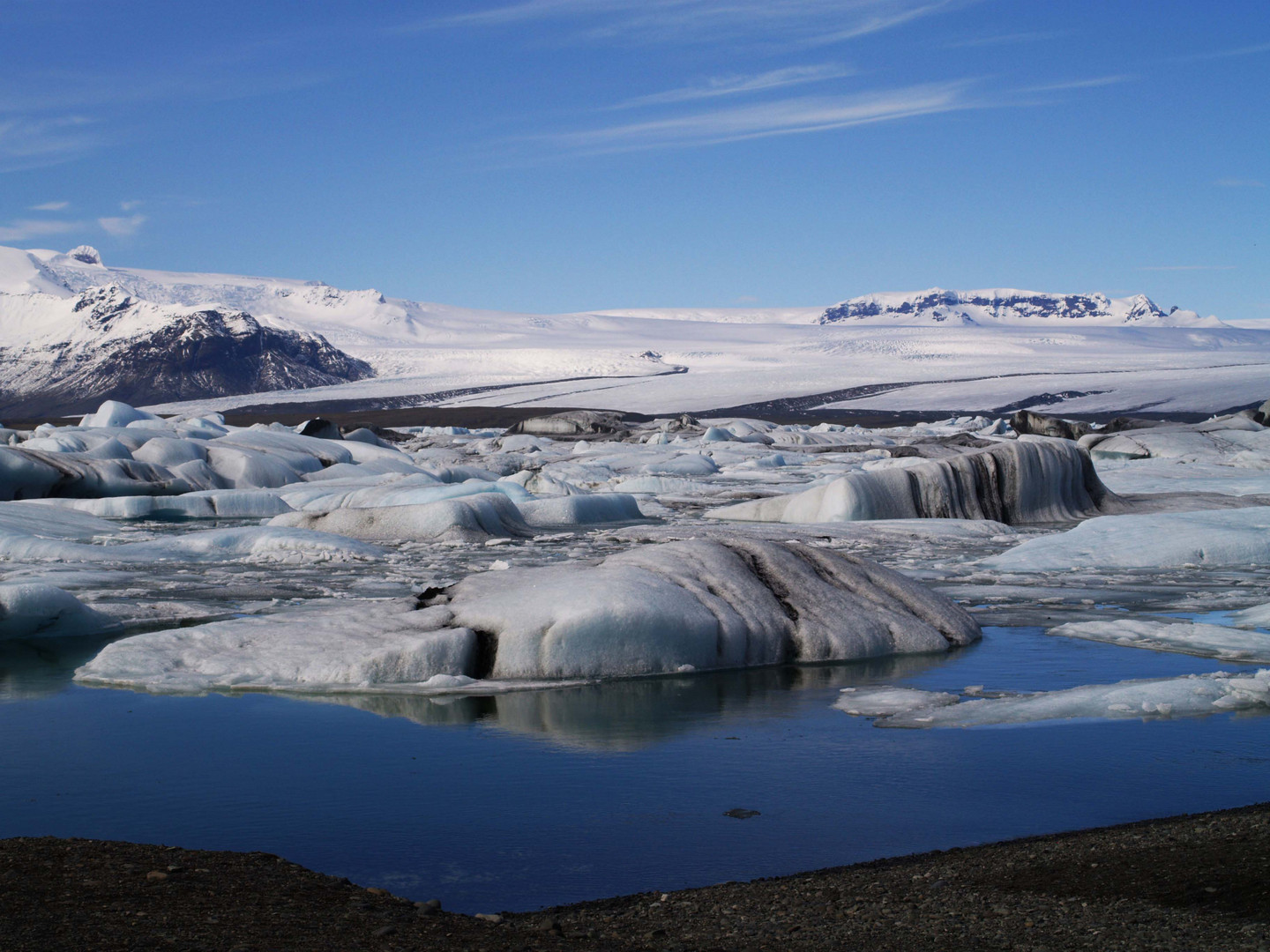 Gletscherlagune Jökullsarlon