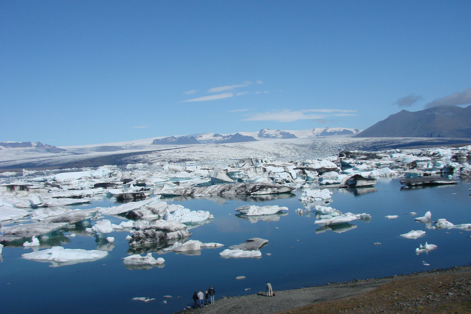 Gletscherlagune Jökulsarlon in Island