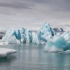 Gletscherlagune Jökulsárlón, Island