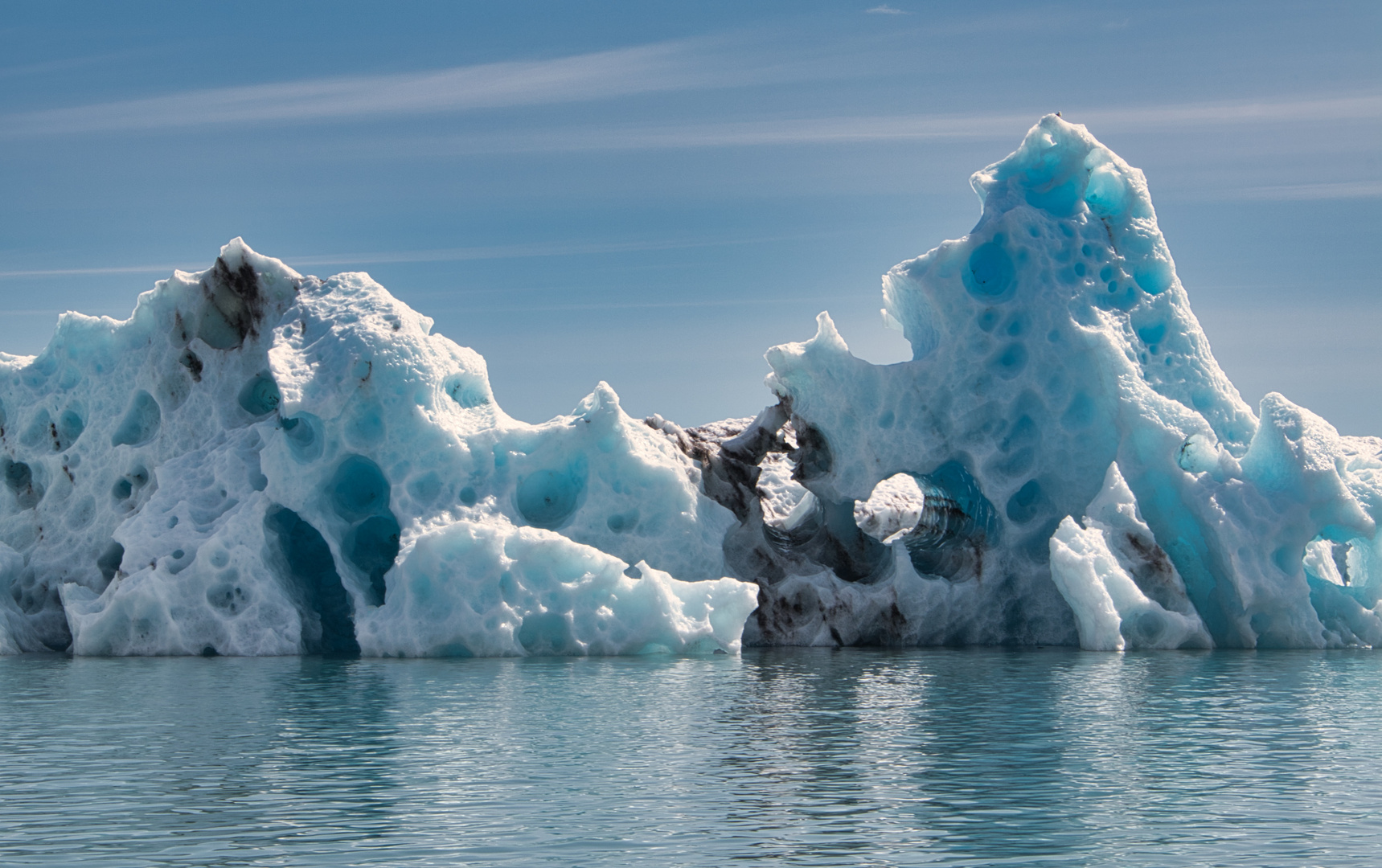 Gletscherlagune Jökulsárlón, Island