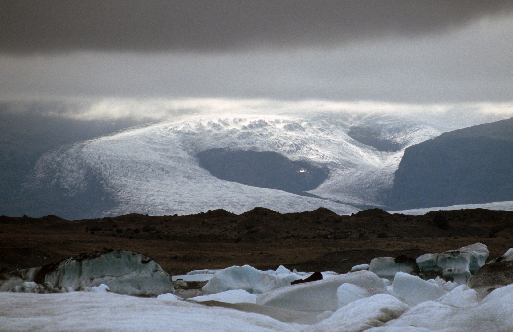 Gletscherlagune Jökulsárlón, Island