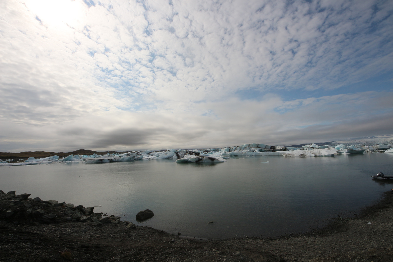 Gletscherlagune Jökulsarlon Island Südost