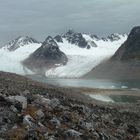 Gletscherlandschaft auf Spitzbergen