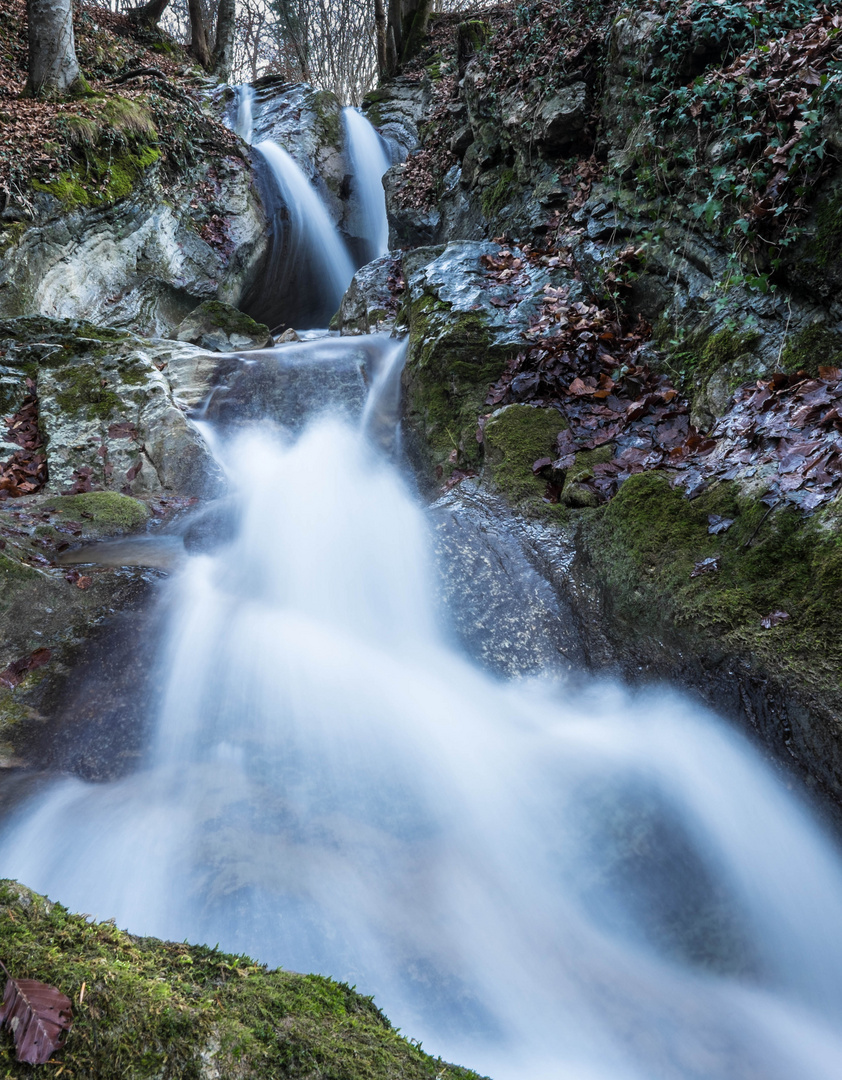 Gletschermühlen Wasserfall Ostschweiz