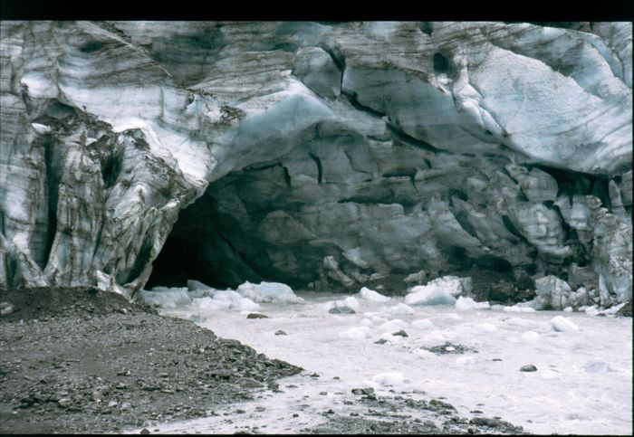 Gletschermund des Franz Josef Glacier