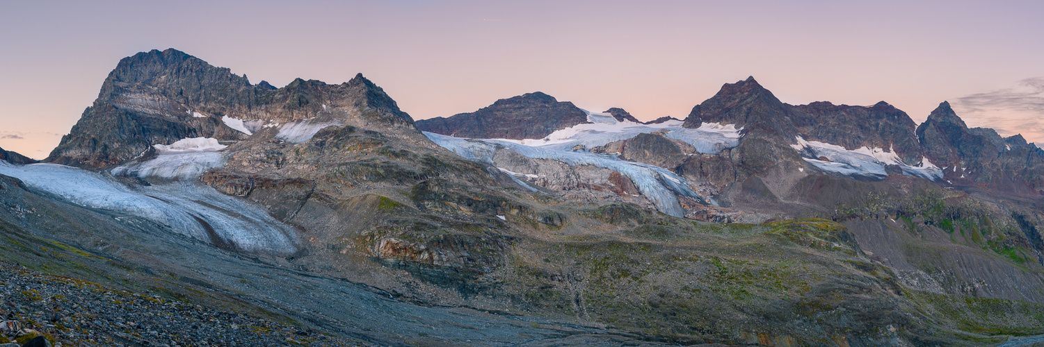 Gletscherpanorama Vorarlberger Silvretta