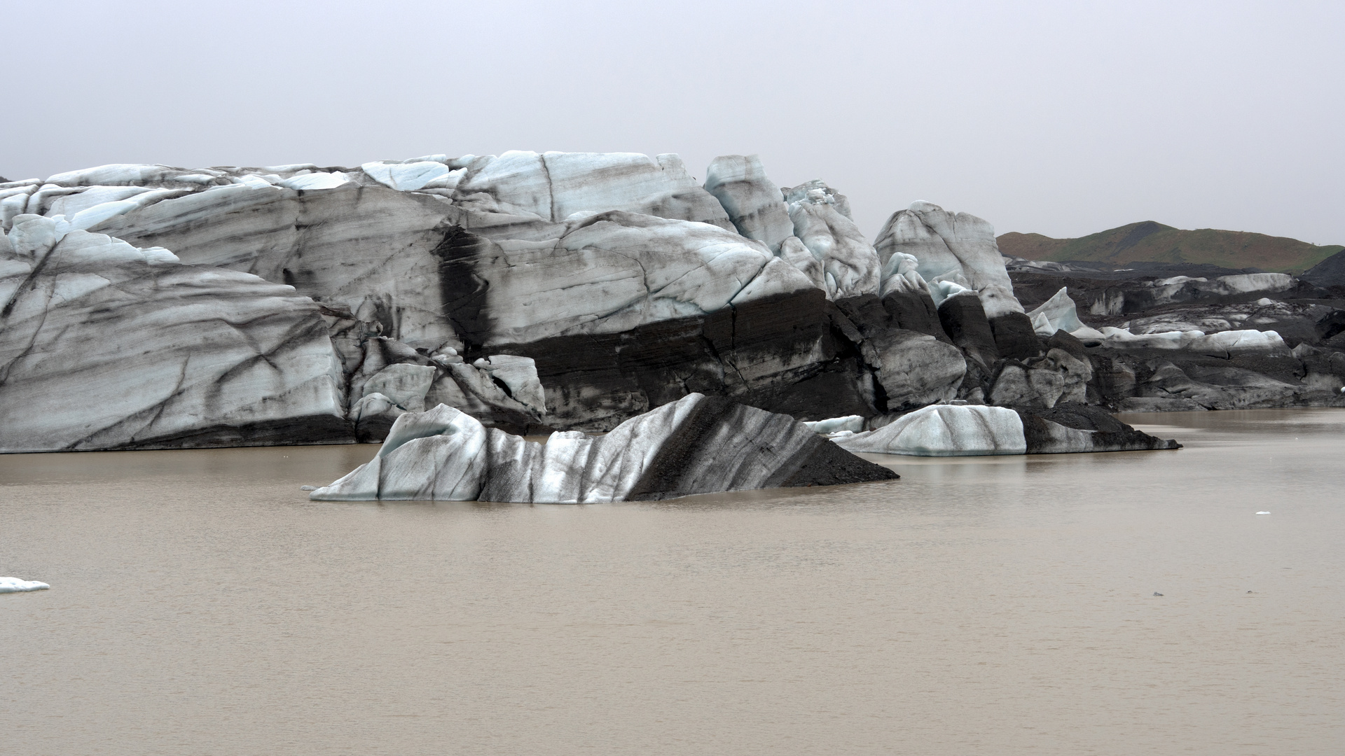 Gletscherrand, Island -2